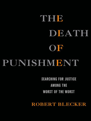 cover image of The Death of Punishment